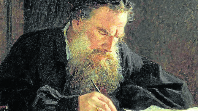 'Retrato de León Tolstoi' (1884), de Nikolai Ge.