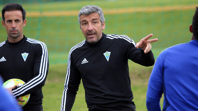 David Cubillo, entrenador del Marbella.