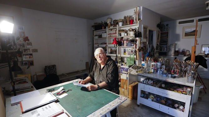 Eugenio Chicano: la vida del artista en fotos