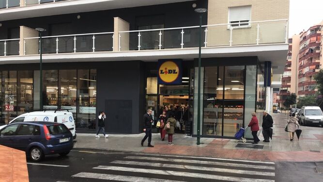 La nueva tienda de Lidl en calle Gerona