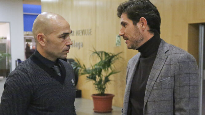 Manolo Gaspar conversa con Víctor Sánchez del Amo.