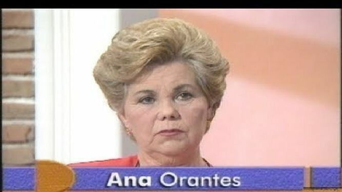 Ana Orantes en el programa de Canal Sur Televisión donde denunció los malos tratos