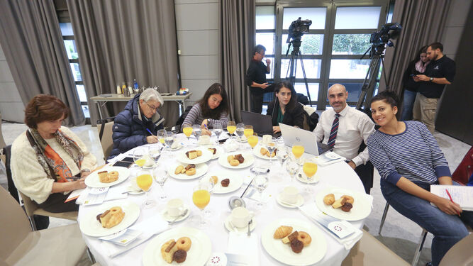 Fotos del Desayuno informativo Grupo Joly con el alcalde de M&aacute;laga