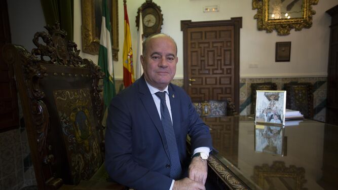 Manuel Barón, alcalde de Antequera.