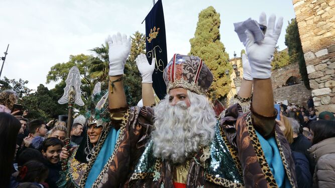 Fotos de la Cabalgata de Reyes Magos en M&aacute;laga 2020