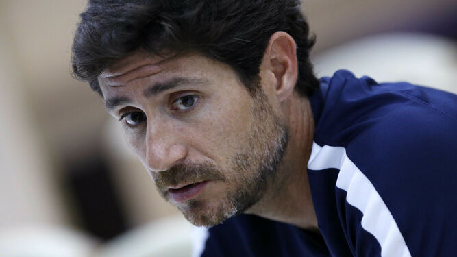 El entrenador del Málaga C. F. en una imagen reciente.