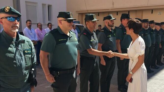 Guardias civiles aplauden la propuesta de María Gámez: "Será la mejor directora"