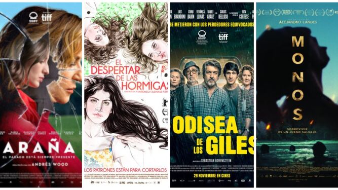 Las nominadas a mejor película iberoamericana en los premios Goya 2020.