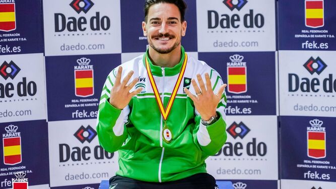 Damián Quintero se lleva el oro en el Campeonato de España