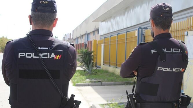 Dos policías nacionales de Málaga