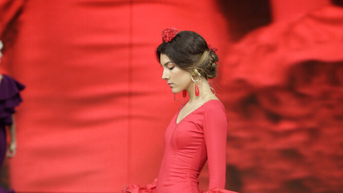 Los dise&ntilde;os malague&ntilde;os de moda flamenca en Simof 2020, en fotos