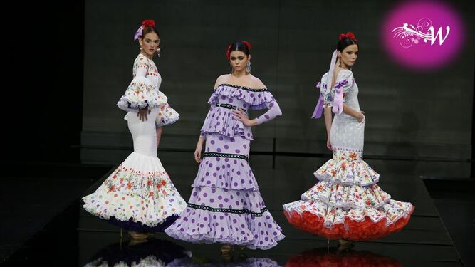 Moda flamenca en Simof 2020 de diseñadores malagueños.