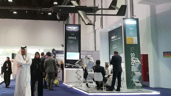Aertec presenta sus desarrollos en sistemas aéreos no tripulados en una feria en Emiratos Árabes