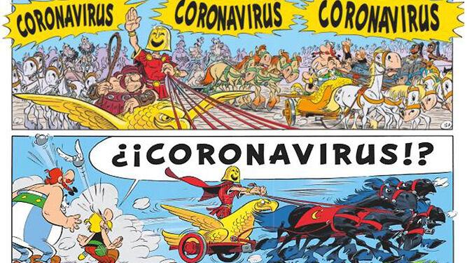 Astérix y Obélix contra Coronavirus