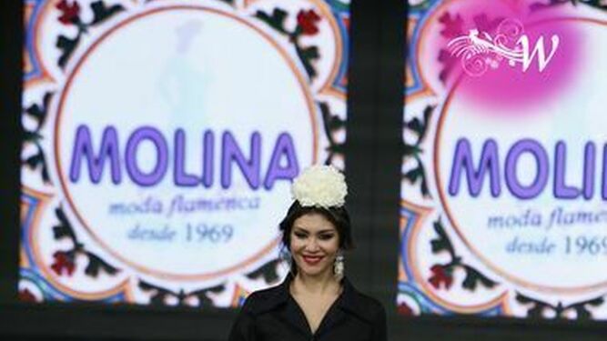 Desfile de Molina Moda Flamenca en Simof 2020