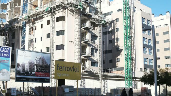 Promoción viviendas de nueva construcción en la capital gaditana.