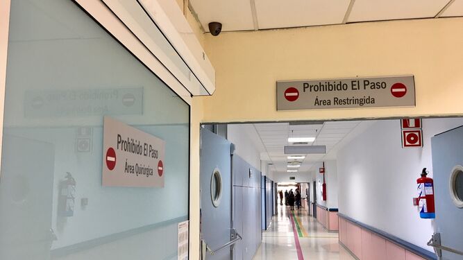 Área de Urgencias del Hospital Clínico.