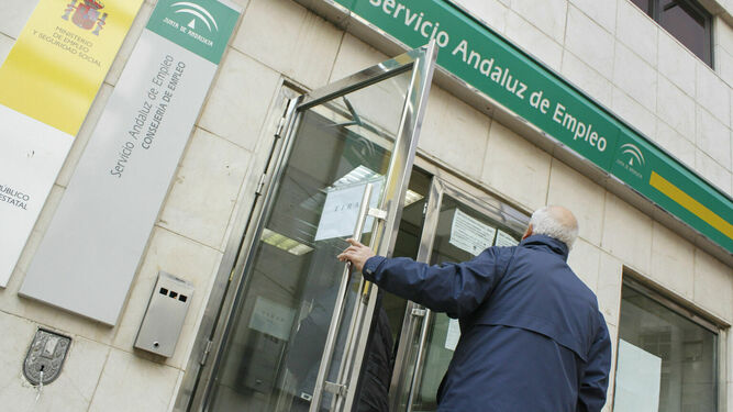 Servicio Andaluz de Empleo en Málaga.
