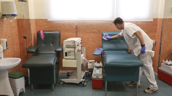 Salir a donar sangre en la M&aacute;laga del coronavirus, en fotos