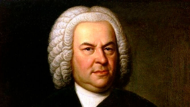Johann Sebastian Bach retratado por Elias Gottlob Haussmann en 1746.
