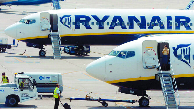 Aviones de Ryanair