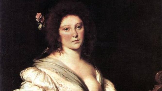 Posible retrato de Bárbara Strozzi (Venecia, 1619 - Padua, 1677) por Bernardo Strozzi (no eran parientes).
