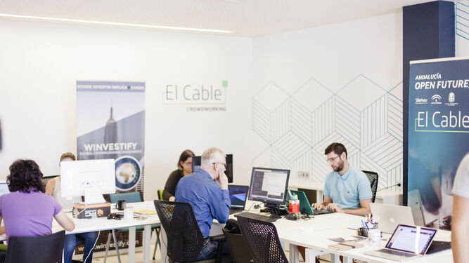 La aceleradora ‘El Cable’, de Andalucía Open Future en Almería.