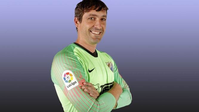 El ex portero del Málaga y actual entrenador en La Academia Iñaki Goitia.