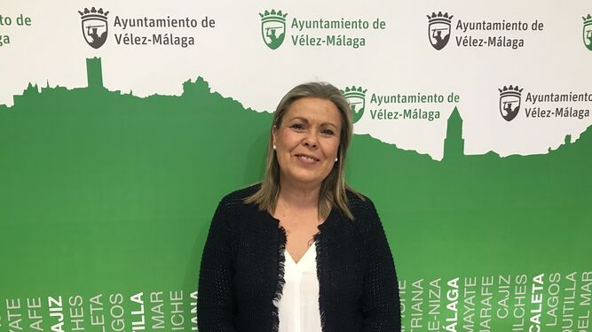 Lola Gómez, concejala de Educación en Vélez-Málaga.