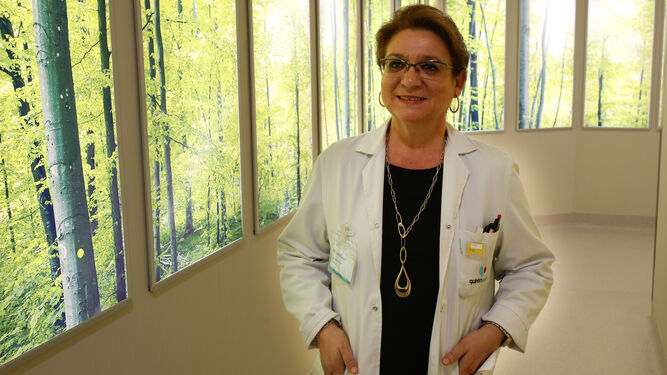 &nbsp;Dra. Mar&iacute;a Isabel Ramos, jefa del Servicio de Radioterapia de&nbsp;Quir&oacute;nsalud Infanta Luisa