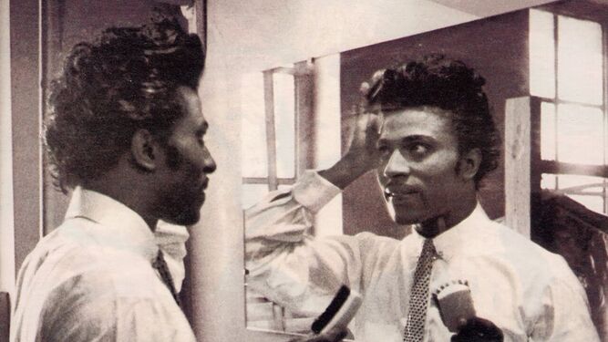 Little Richard, en una imagen de finales de los años 50.