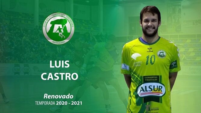 Luis Castro, jugador del Conservas Alsur Antequera.