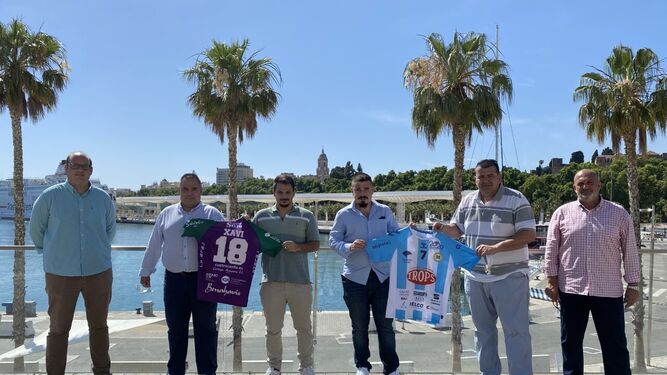 Presentación del acuerdo de Trops Málaga con el resto de equipos.