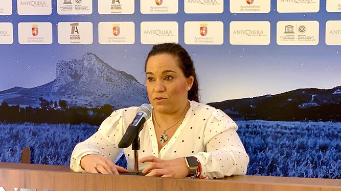 Sara Ríos, responsable de Educación del Ayuntamiento de Antequera.