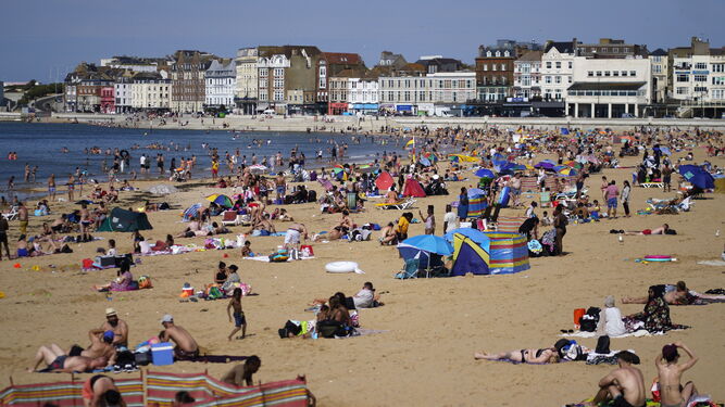 Playa de Margate en Kent, Reino Unido