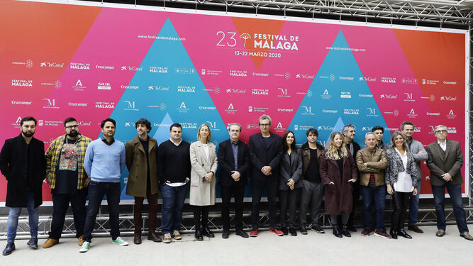 Presentación de la edición aplazada del Festival de Málaga, el pasado marzo en Madrid.