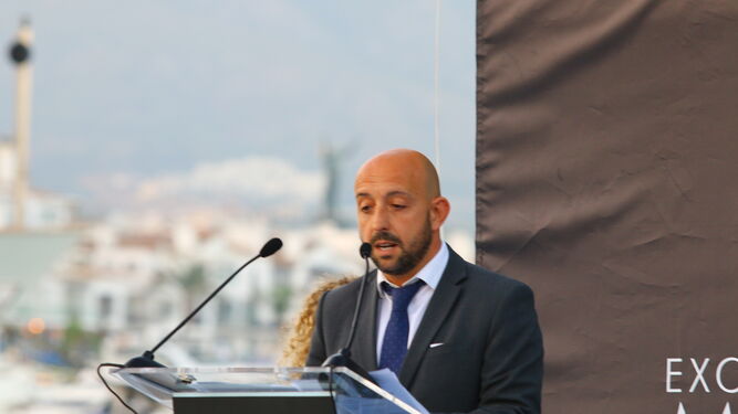 Óscar Ribot, CEO de Best of You, empresa que dirige el Marbella FC.