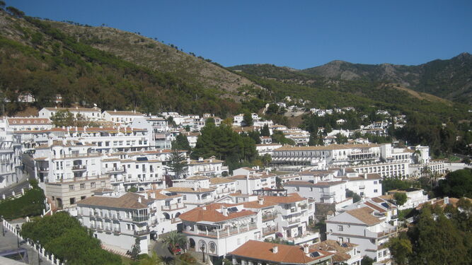 Vista general del pueblo de Mijas, que ha solicitado la catalogación de ‘Municipio turístico’.