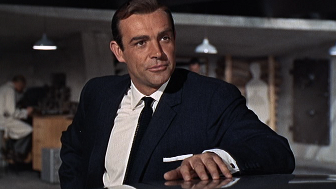 Sean Connery, en el papel del agente 007.