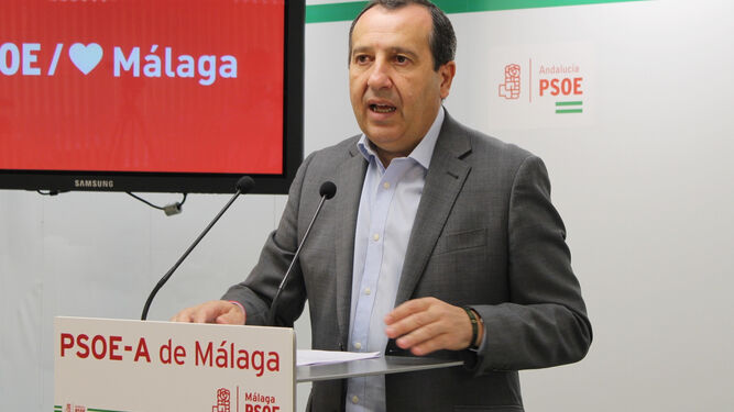José Luis Ruiz Espejo, secretario general del PSOE de Málaga.