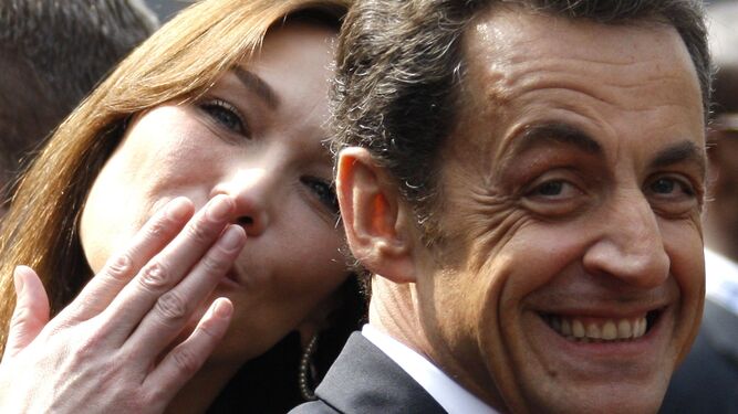 Carla Bruni y Sarkozy, un matrimonio milagro.