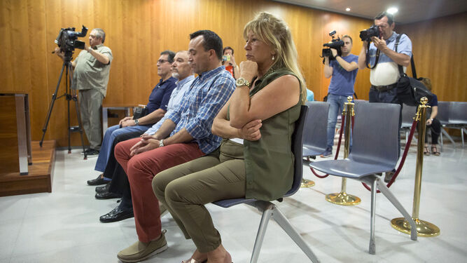 La ex alcaldesa de Marbella en primer plano en un juicio anterior.
