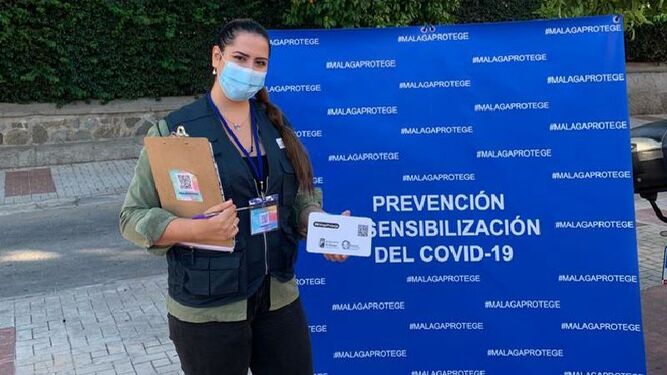 Campaña en Málaga para concienciar a los jóvenes sobre las medidas ante el coronavirus