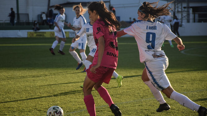 Un partido del Málaga Femenino.