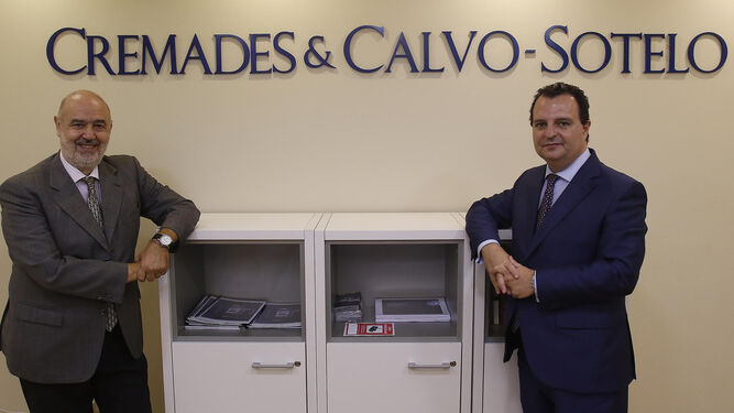 Abraham Carrascosa, CEO de Spal, y Fran Fernández, socio-director de Cremades-Calvo Sotelo en Andalucía