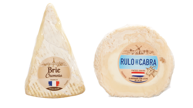 Lidl solicita la devolución del producto queso 'brie 100g' y queso 'rulo de cabra' de la marca Jermi