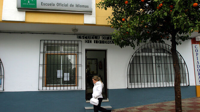 Vista general de la antigua sede de la Escuela Oficial de Idiomas de Marbella.