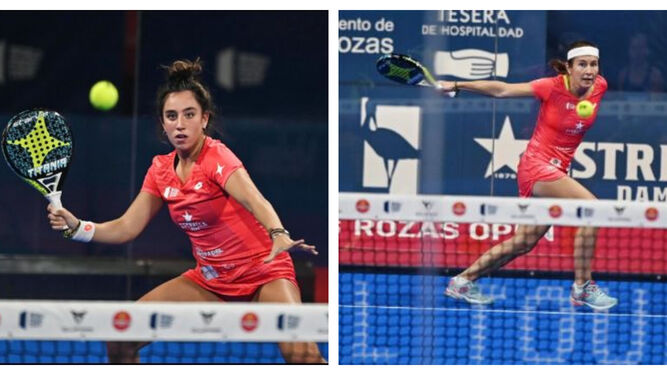 Bea González y Carolina Navarro, en un torneo de esta temporada.