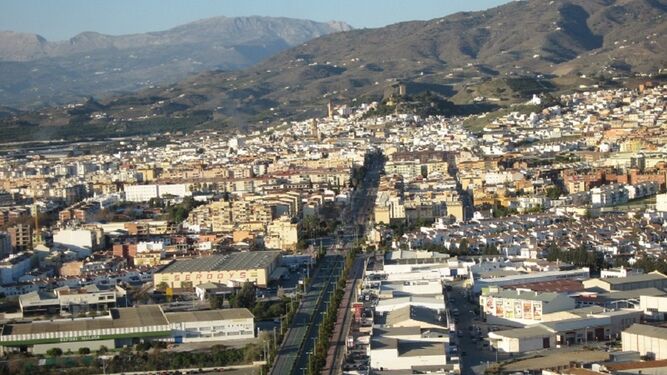 Vista aérea de  Vélez-Málaga