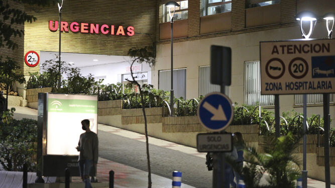 Urgencias del Hospital Regional de Málaga.